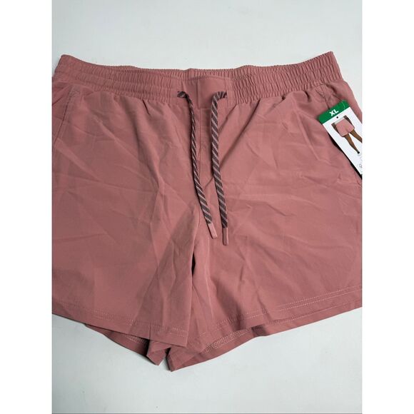 NWT Pacific Trail Women's Athletic Shorts Front /Side Pockets Dust Pink Size XL - Picture 2 of 9